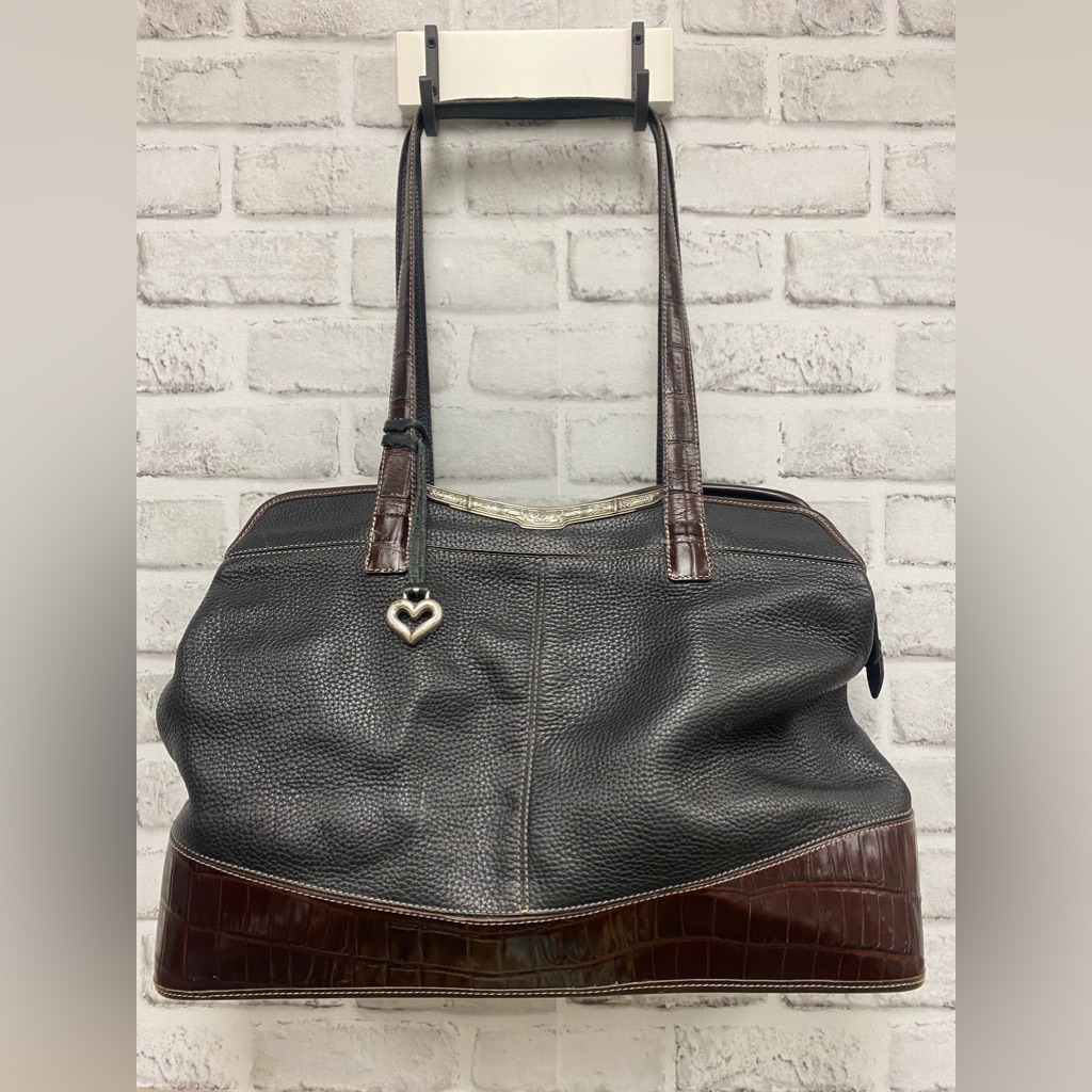 Brighten Black Satchel